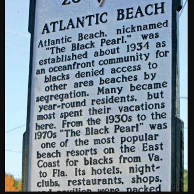 Atlantic Beach, nicknamed “The Black Pearl2